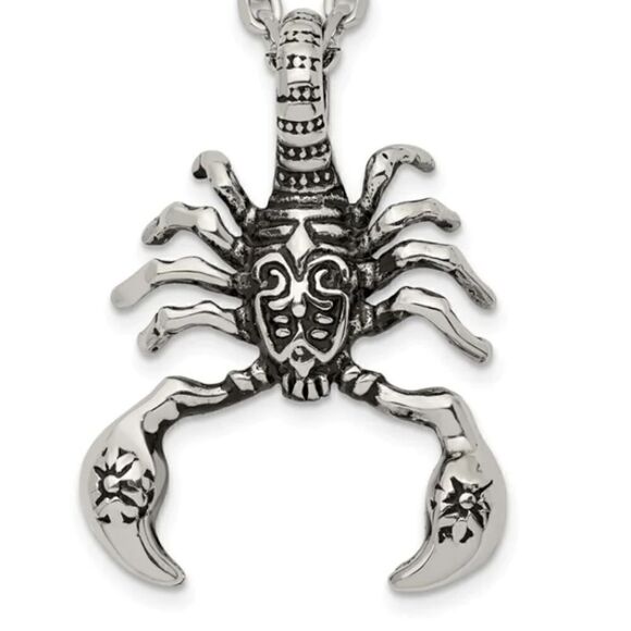 Other - Steel scorpion pendant